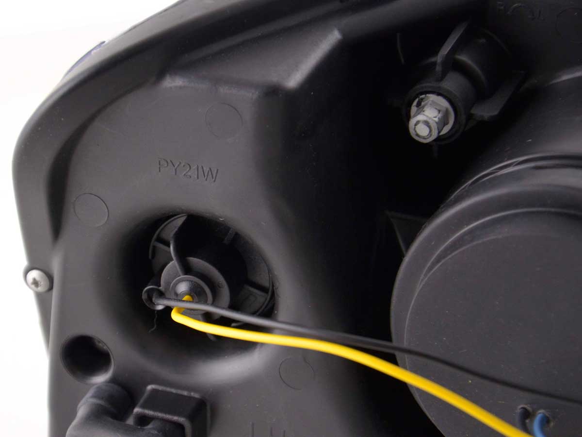 Scheinwerfer Set Daylight LED TFL-Optik Audi A6 Typ 4F Bj. 04-08 schwarz