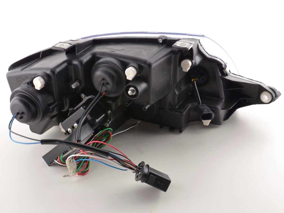 Scheinwerfer Set Daylight LED Tagfahrlicht Audi TT Typ 8N 99-05 chrom
