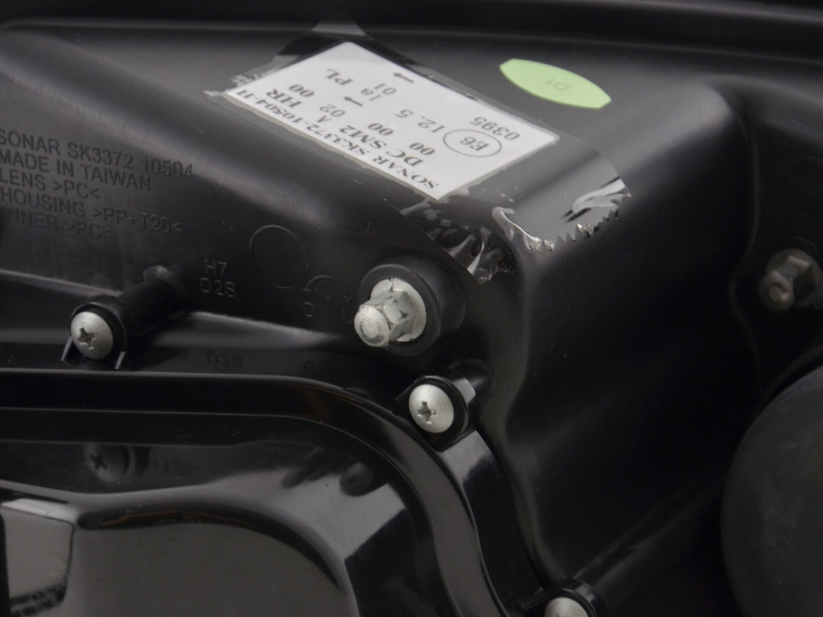 Scheinwerfer Set Xenon Angel Eyes LED BMW 5er E60/E61 Bj. 05-07 chrom