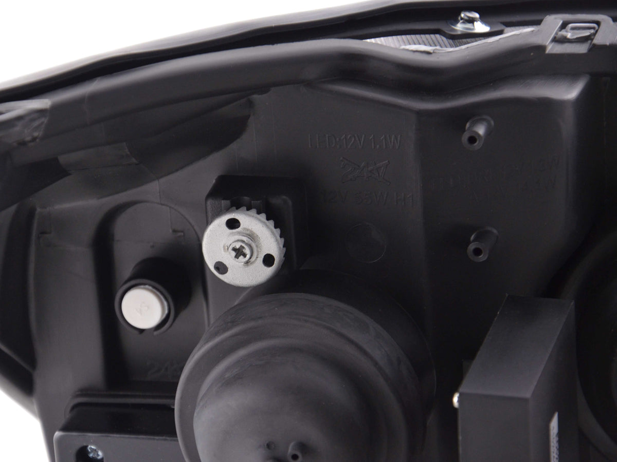 Scheinwerfer Set Daylight LED Tagfahrlicht Ford Focus 1 C170 schwarz