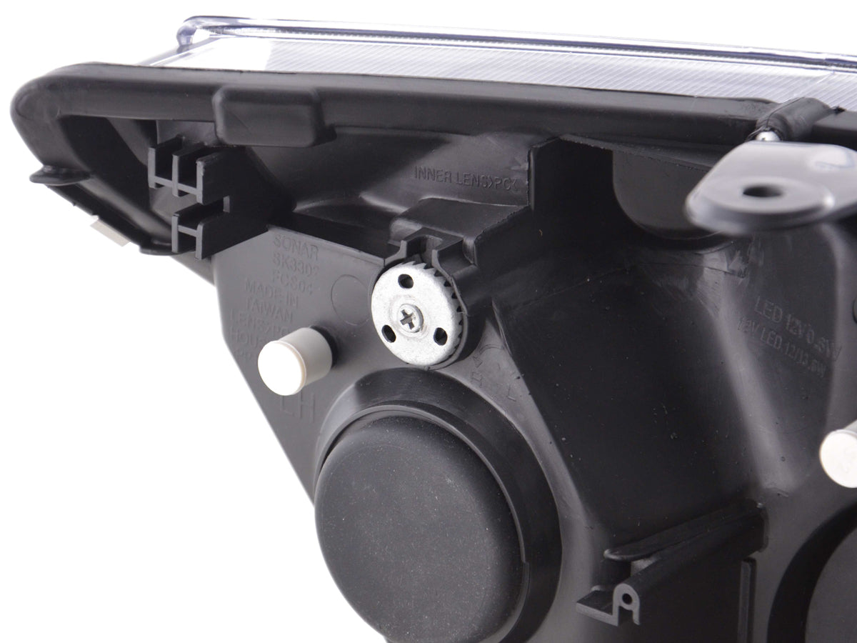 Scheinwerfer Set Daylight LED Tagfahrlicht Ford Focus 2 C307 schwarz