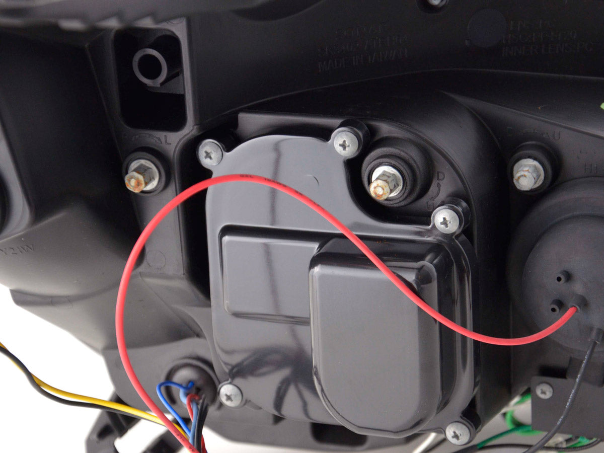 Scheinwerfer Set Daylight LED TFL-Optik Opel Astra H chrom