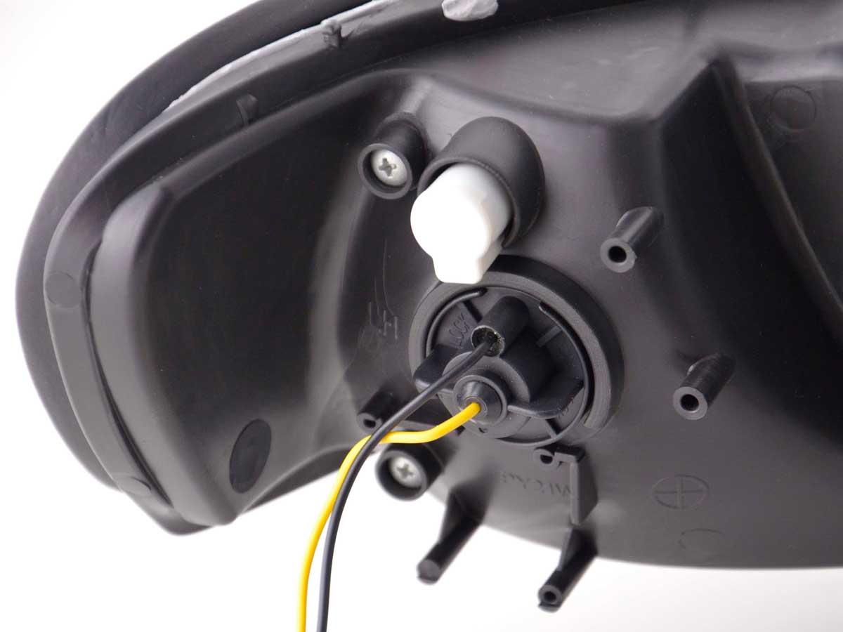 Scheinwerfer Set Daylight LED Tagfahrlicht Opel Vectra B Bj. 99-02 schwarz