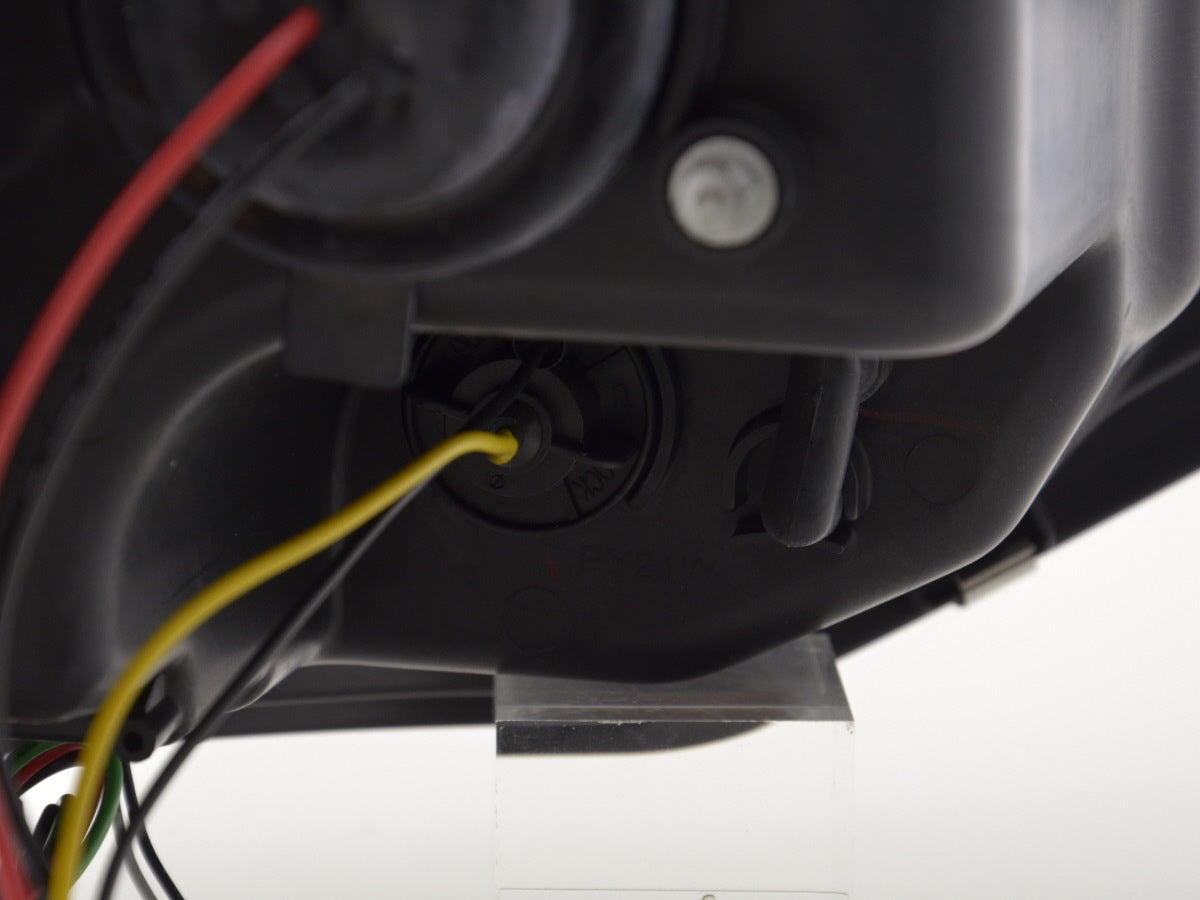 Scheinwerfer Set Daylight LED Tagfahrlicht VW Bus T5 Bj. ab 2009 schwarz