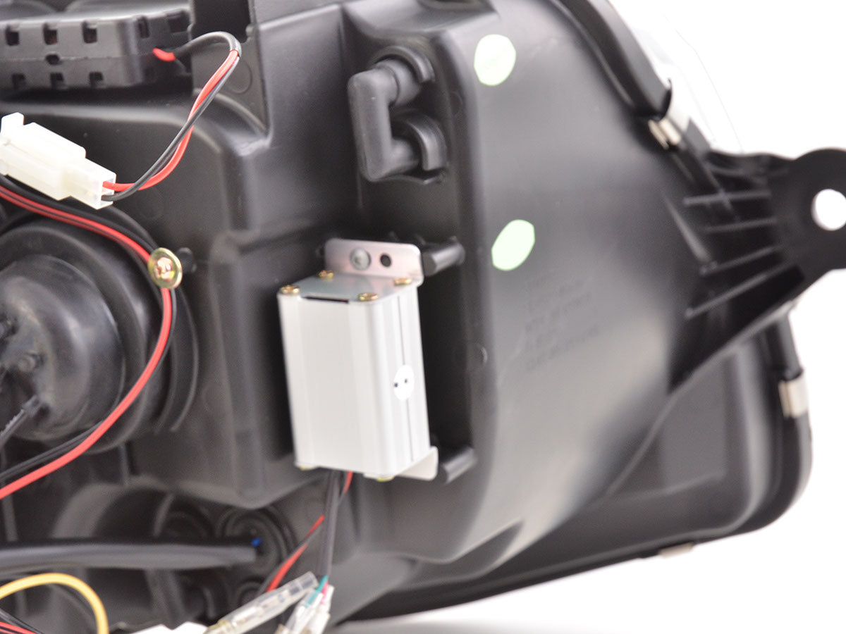 Scheinwerfer Set Daylight LED Tagfahrlicht VW Bus T6 Bj. ab 2015 schwarz