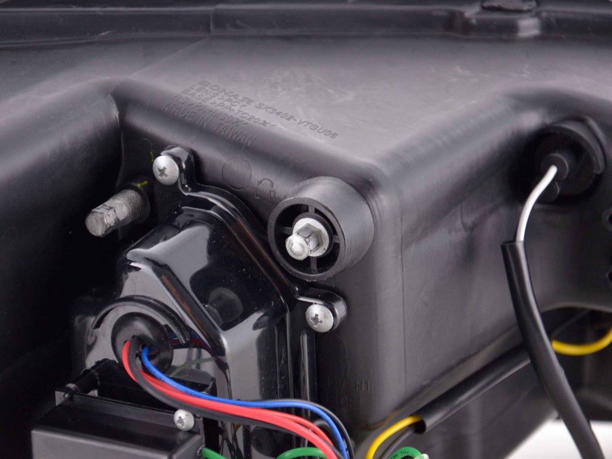 Scheinwerfer Set Daylight LED TFL-Optik VW Tiguan Bj. 07-11 chrom