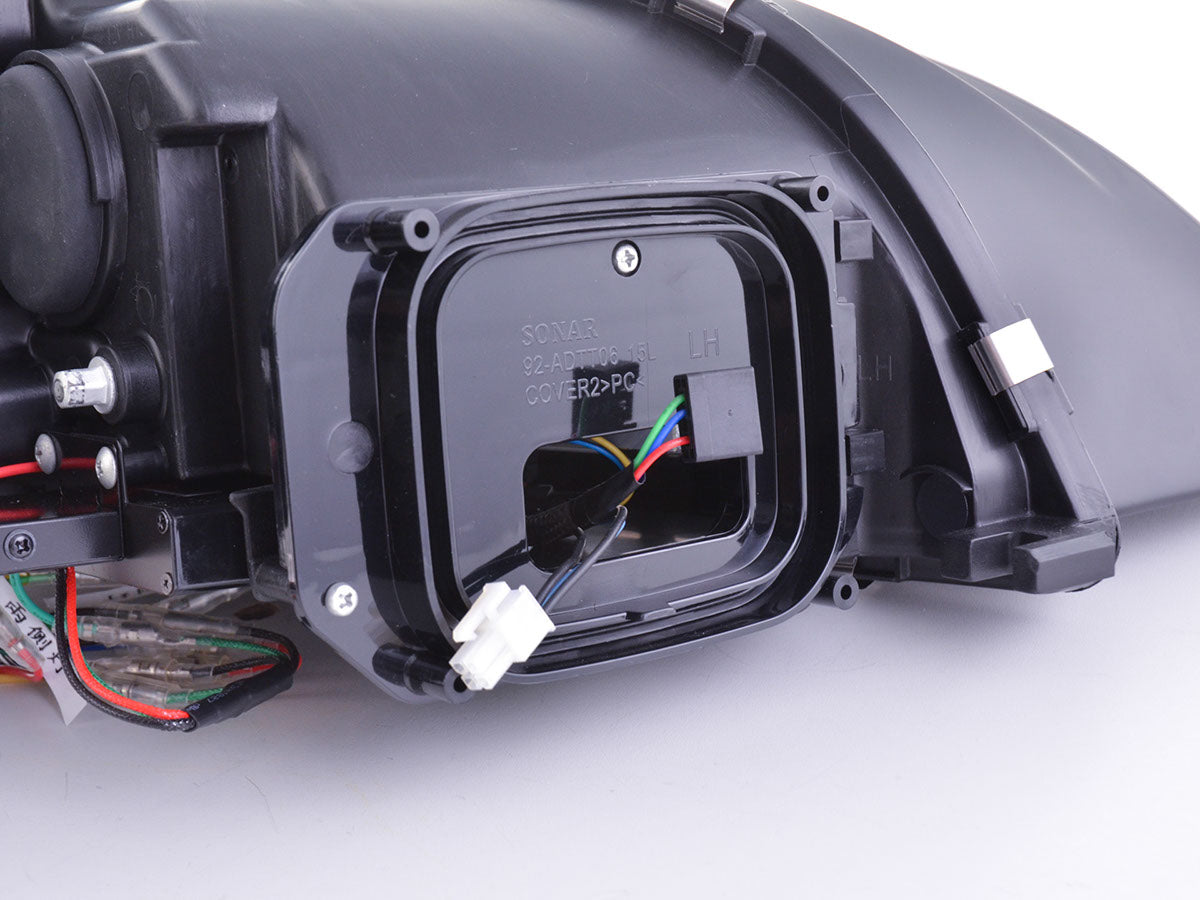 Scheinwerfer Set Xenon Daylight LED Tagfahrlicht Audi TT 8J Bj. 06-10 schwarz