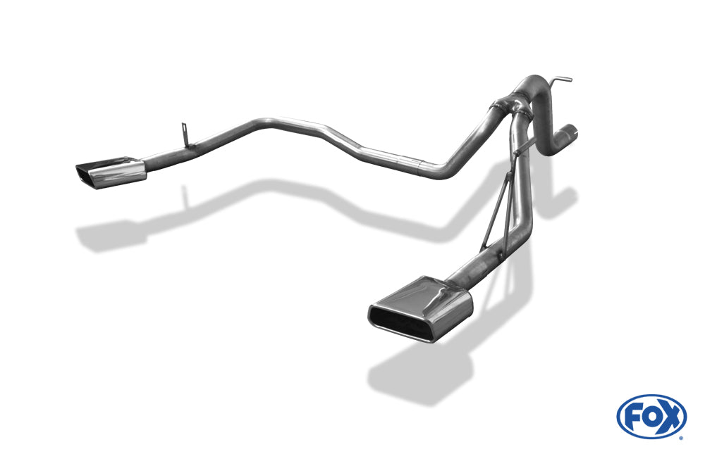FOX Dodge Nitro Endrohrsystem rechts/links - 145x65 Typ 59 rechts/links