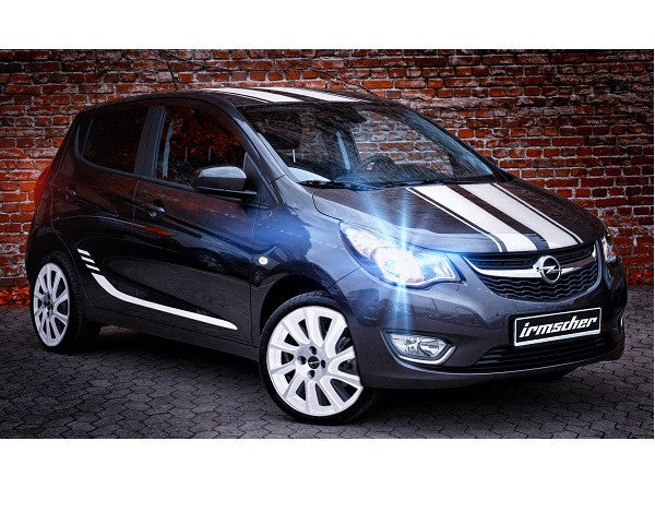 Irmscher Karl Foliendekor Seitenstreifen weiß