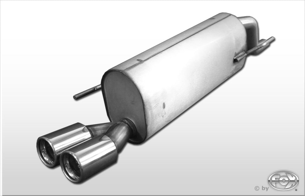 FOX Fiat Bravo 198 Endschalldämpfer - 2x76 Typ 13