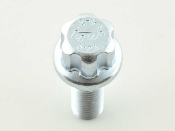 Radschrauben Set (8 Stk.) Kegelbund Schaftlänge 39mm M12x1,25 silber
