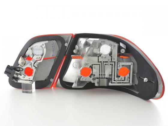 Rückleuchten Mercedes E-Klasse Typ W210 99-01 schwarz rot