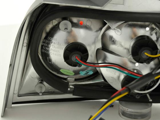 Rückleuchten Set Renault Megane 3-trg. Typ DABALAKAEA Bj. 99-02 schwarz