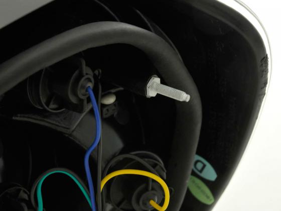 Rückleuchten Set VW Polo Typ 6N Bj. 94-99 schwarz