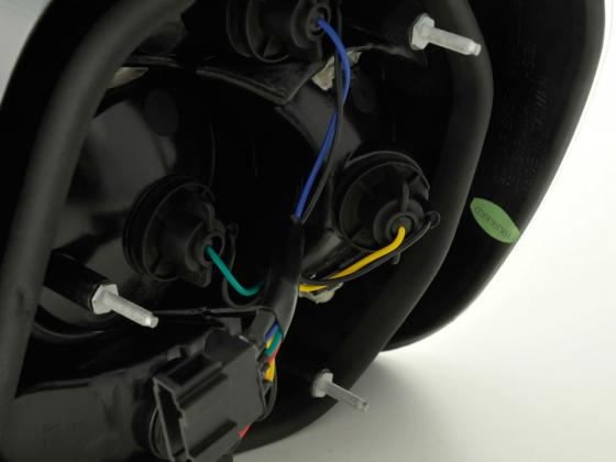 Rückleuchten Set VW Polo Typ 6N Bj. 94-99 chrom