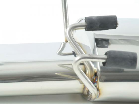 Sportendschalldämpfer Edelstahl Opel Astra F Fließheck Bj. 91-98 70x140 mm DMT