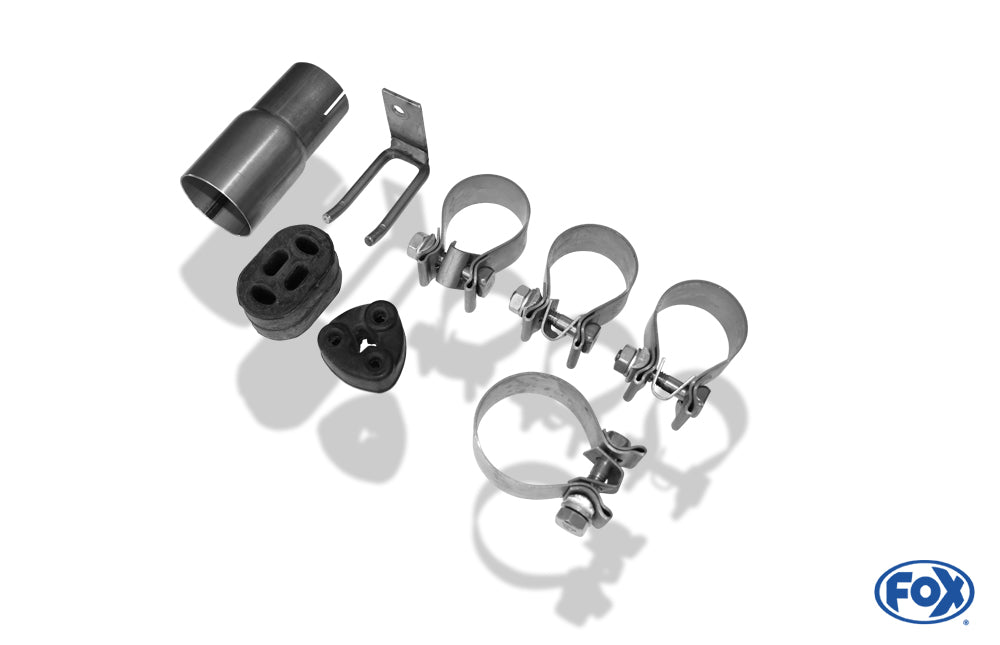 FOX Ford Mondeo IV Fließheck 2,5l Endschalldämpfer rechts/links - 2x106x71 Typ 33 rechts/links