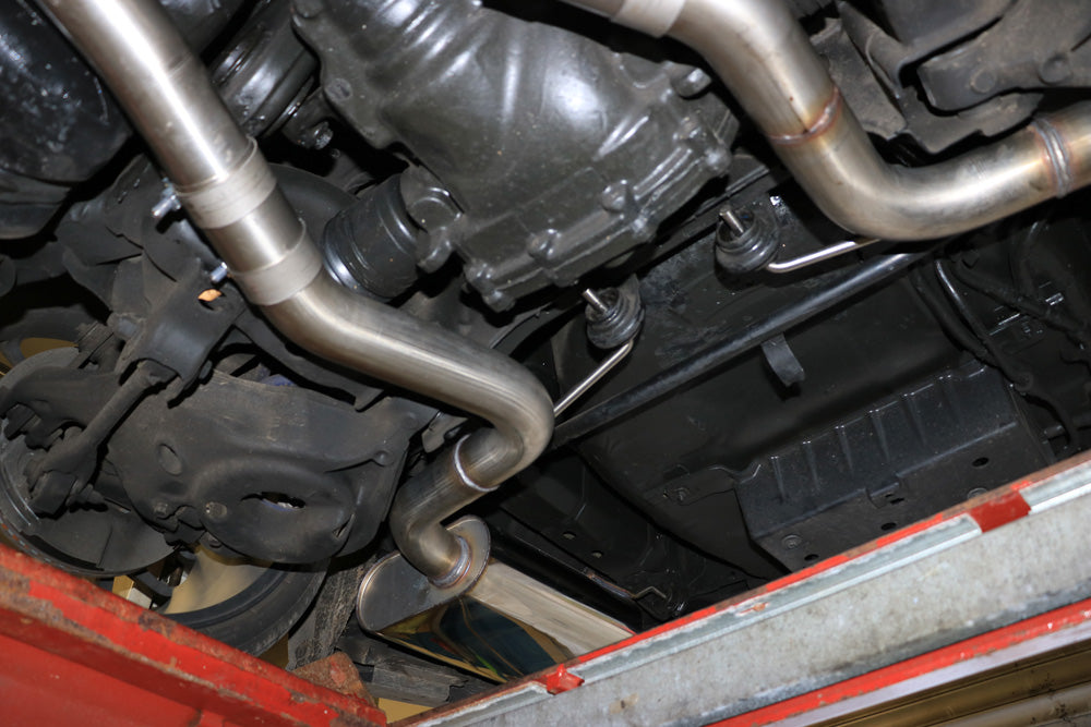 FOX Ford Mustang Coupe & Cabrio - 6/8-Zylinder Endschalldämpfer rechts/links - 1x100 Typ 25 rechts/links