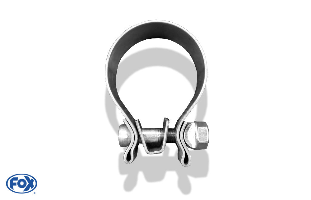 FOX Rohrschelle Edelstahl - Ø 43mm Aus eigener Herstellung!