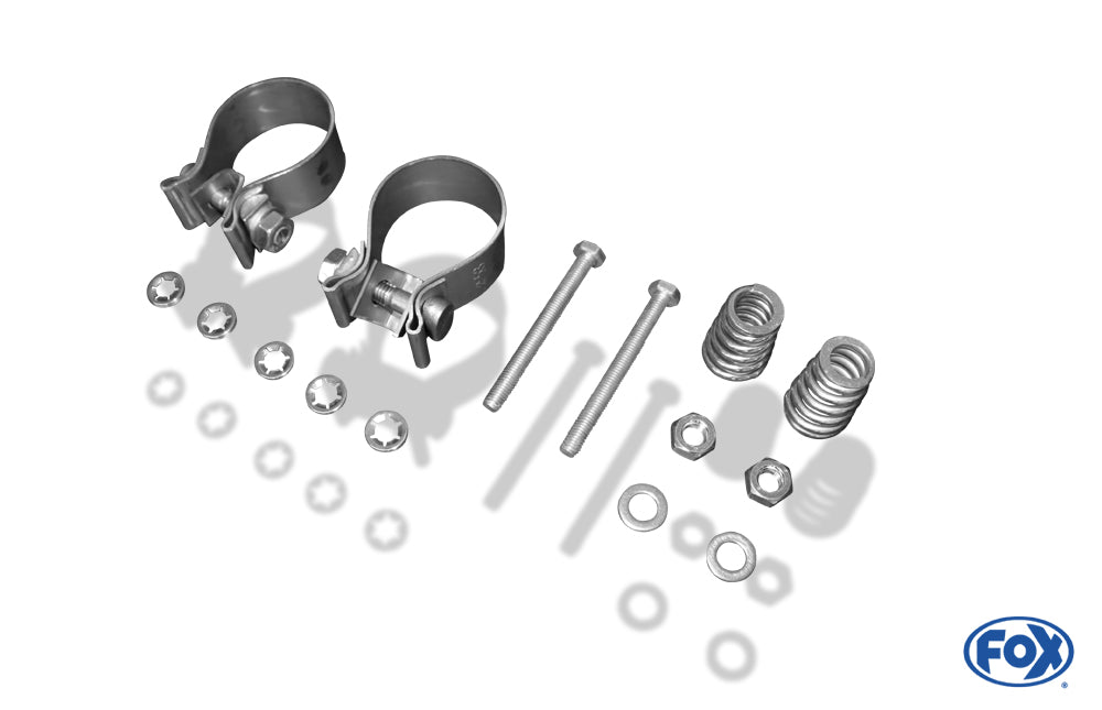 FOX Honda Civic IX Type R Endschalldämpfer quer Ausgang rechts/links - 2x90 Typ 12 rechts/links