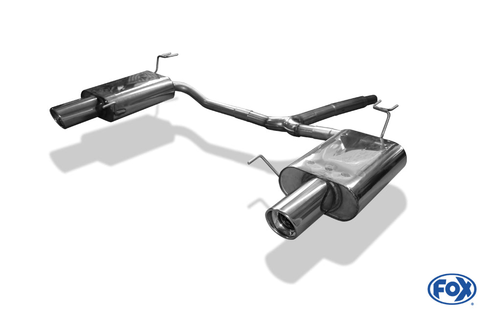 FOX Honda Accord VIII CU2 Limousine & Tourer Endschalldämpfer rechts/links - 1x100 Typ 17 rechts/links