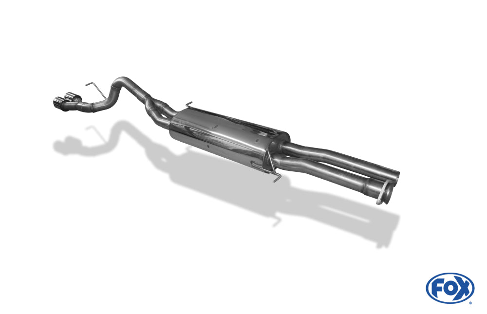 FOX Hummer H2 Halbanlage ab Kat - 2x100 Typ 25