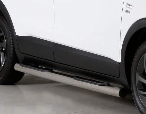 Irmscher Crossland X Trittrohrsatz - rund poliert