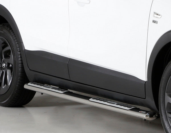 Irmscher Crossland X Trittrohrsatz - oval poliert