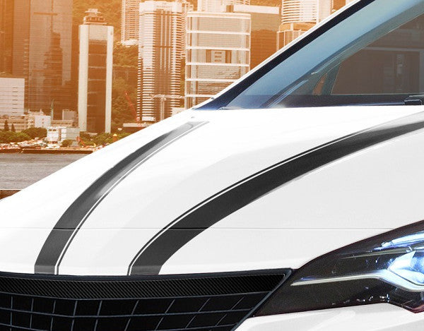 irmscher Astra K bis BJ 2020 5 Türer Foliendekor Motorhaube schwarz