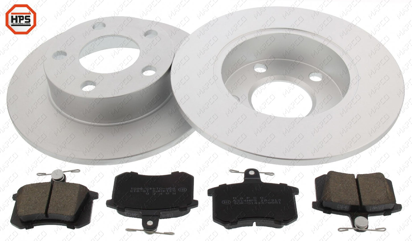 MAPCO Bremsensatz, Scheibenbremse Hinterachse 47861HPS
