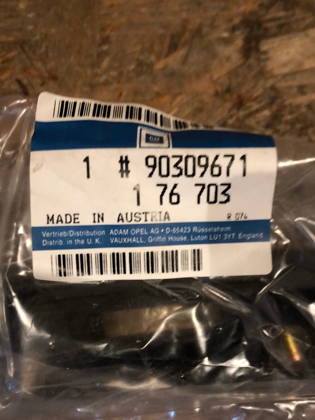 Original GM Vauxhall Cavalier Abdeckung Griff Kofferraum Neu