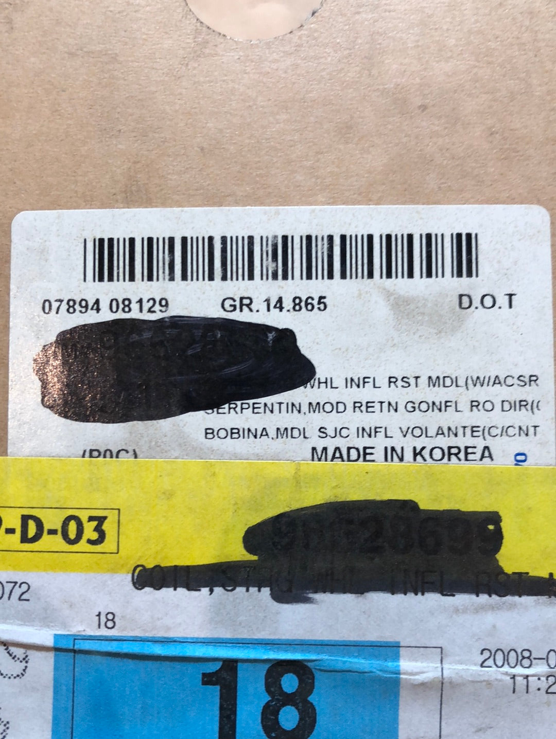 Original GM Chevrolet Captiva C100 C140 Antara Schleifring Airbag Neu