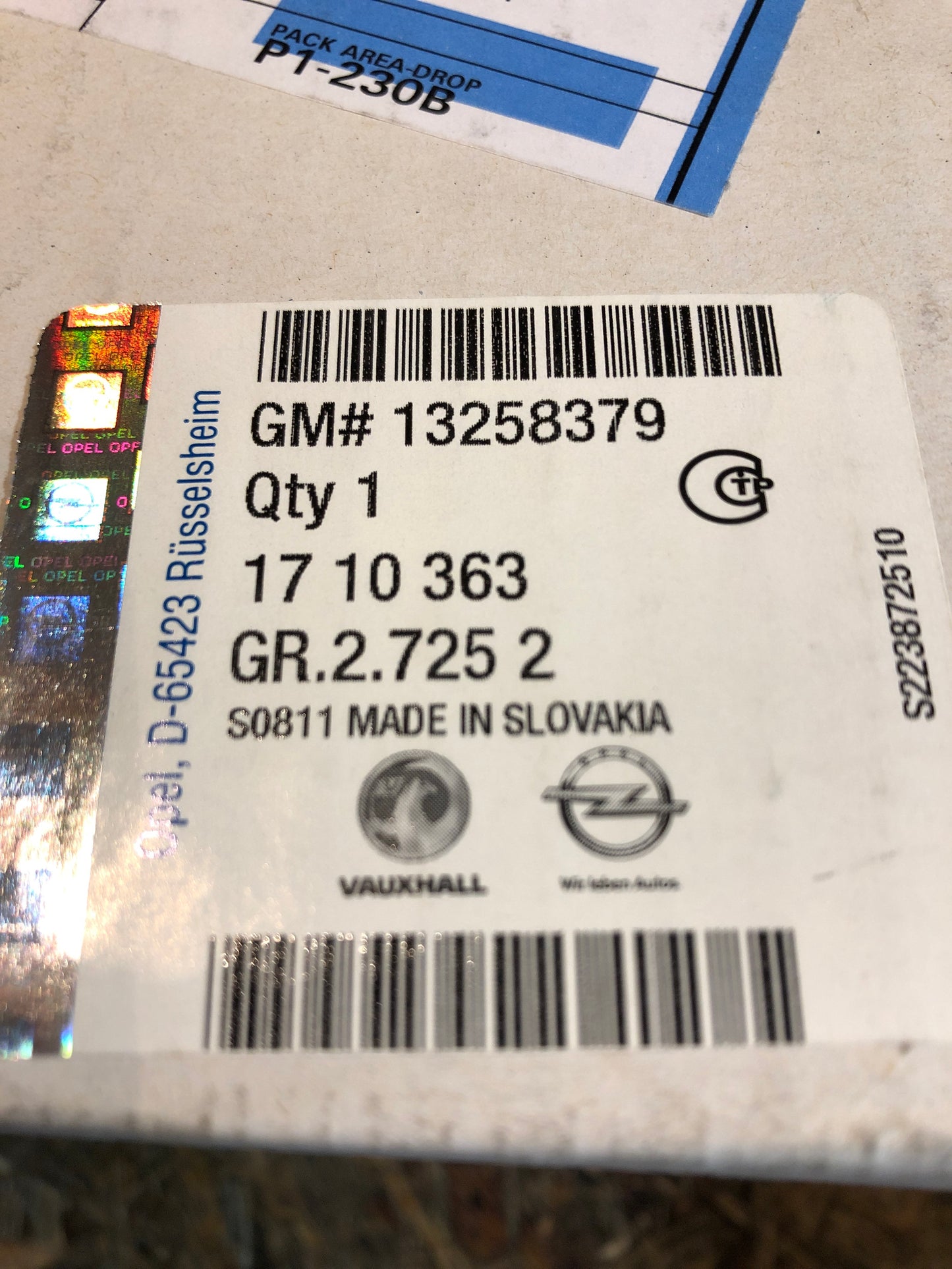 Opel Vectra C Nebelscheinwerfer rechts Neu