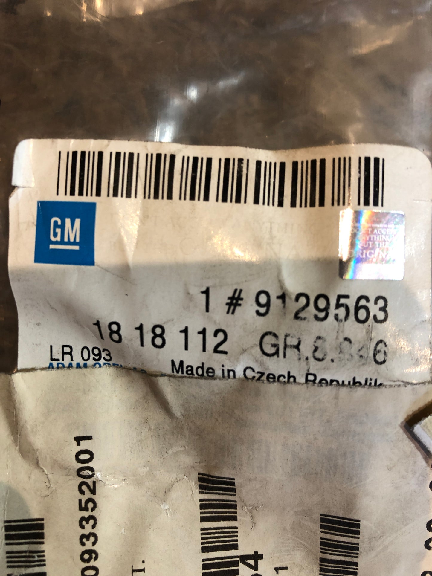 Original GM Opel Omega B Heizungsschlauch Neu
