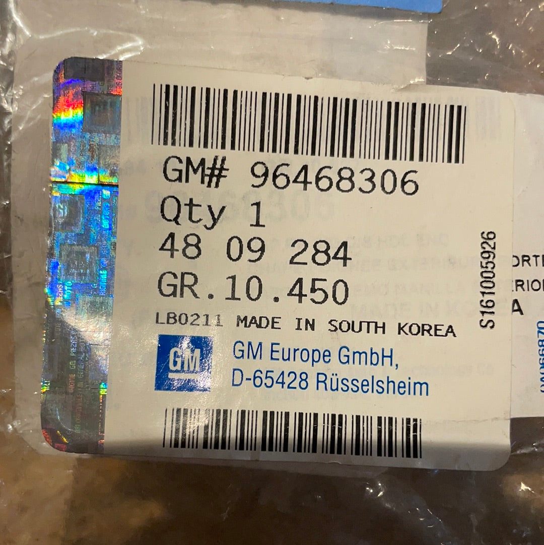 Original GM Opel Antara Chevrolet Epica Abdeckung Außengriff hinten Neu