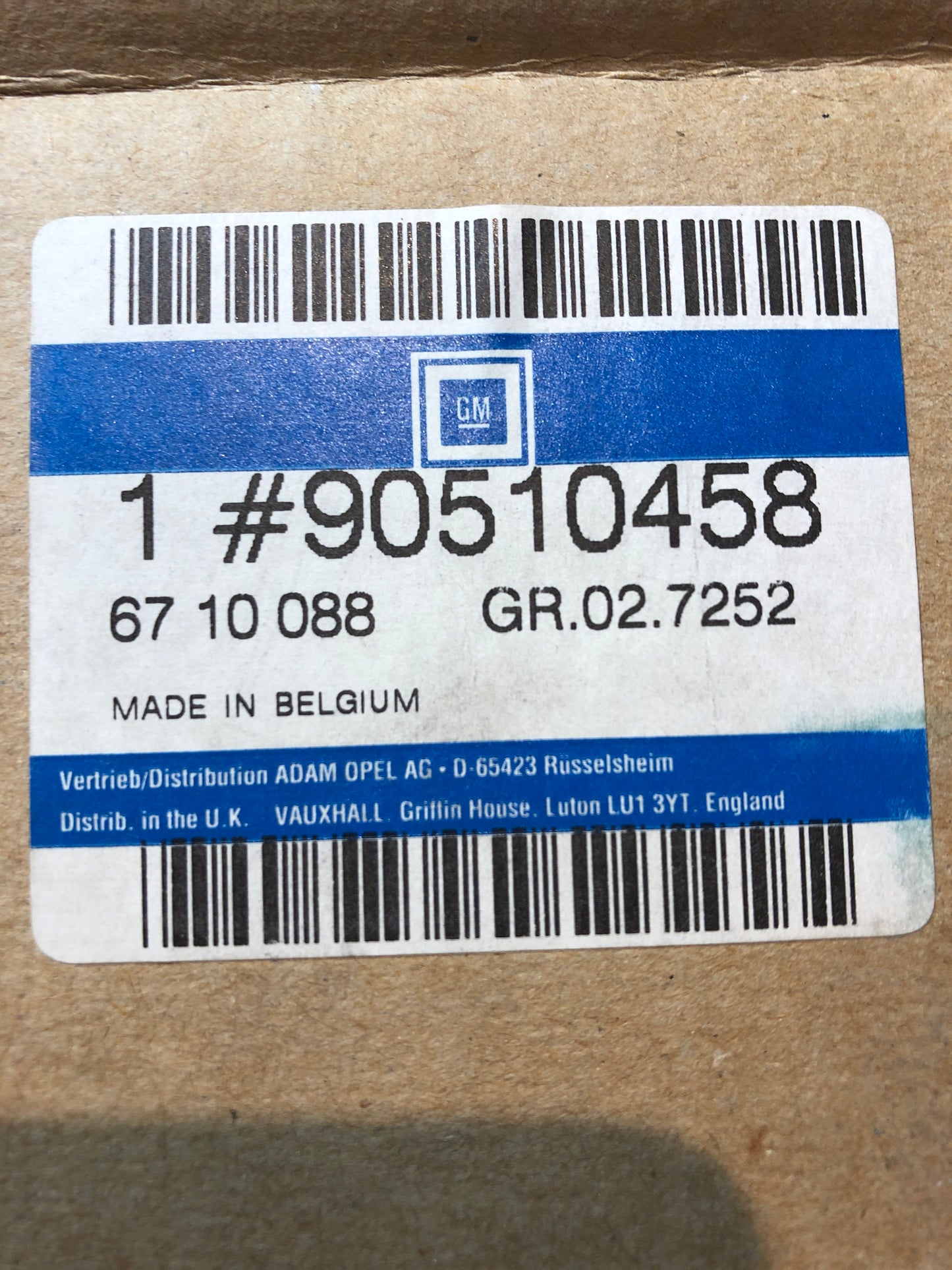 Original Opel Tigra A Nebelscheinwerfer Neu