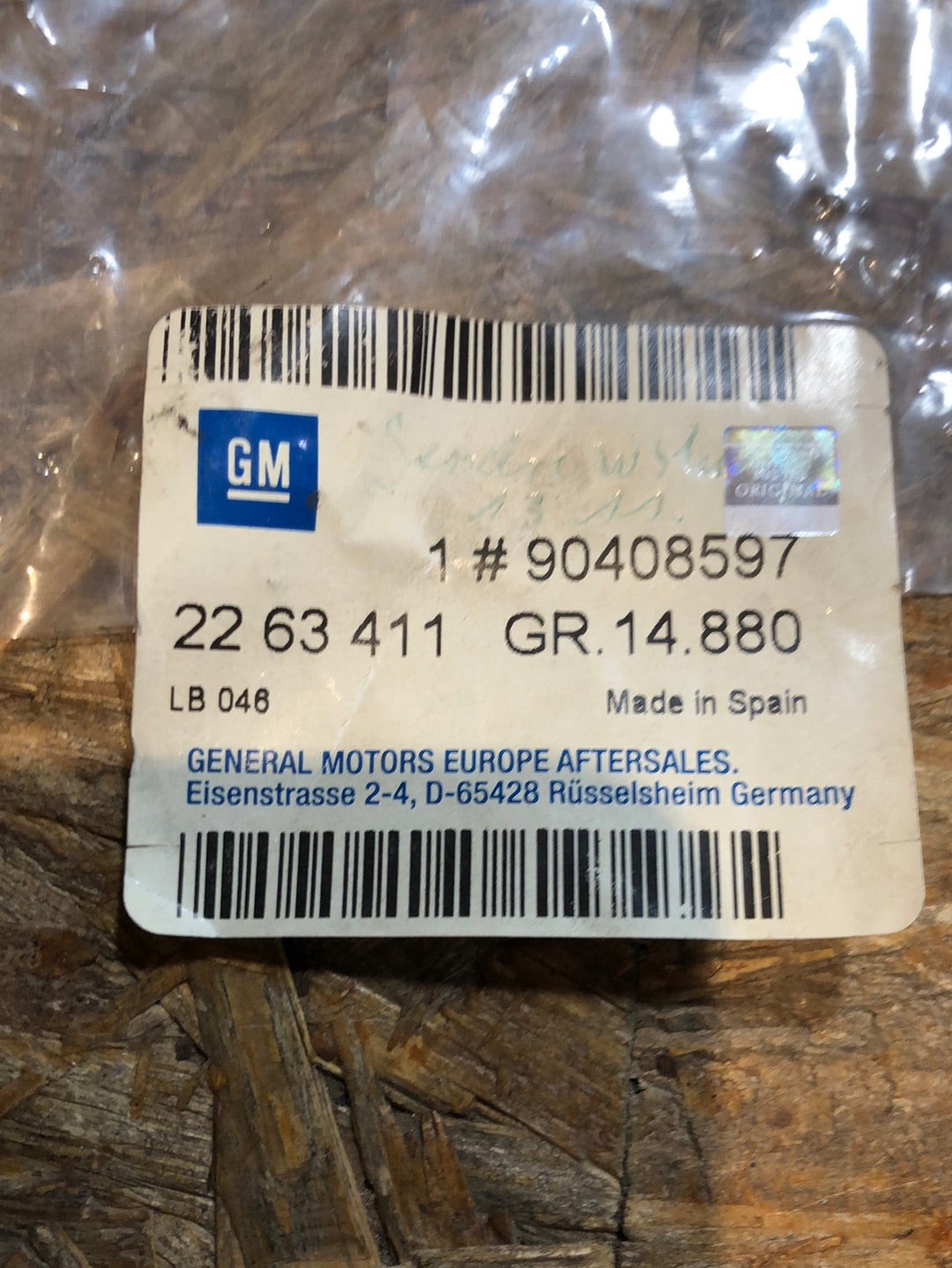Original GM Opel Corsa B Blende Sitzscharnier Neu