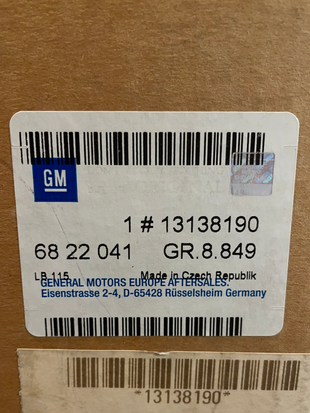 Original GM Opel Vectra C GTS Signum Klimabedienteil Neu