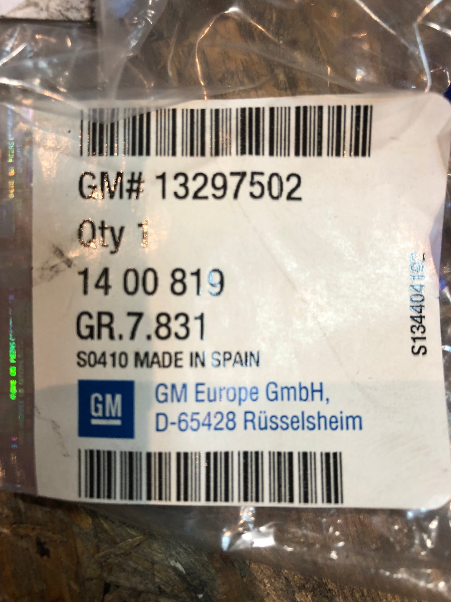 Original GM Opel Meriva B Einsatz Frontverkleidung Rechts Neu