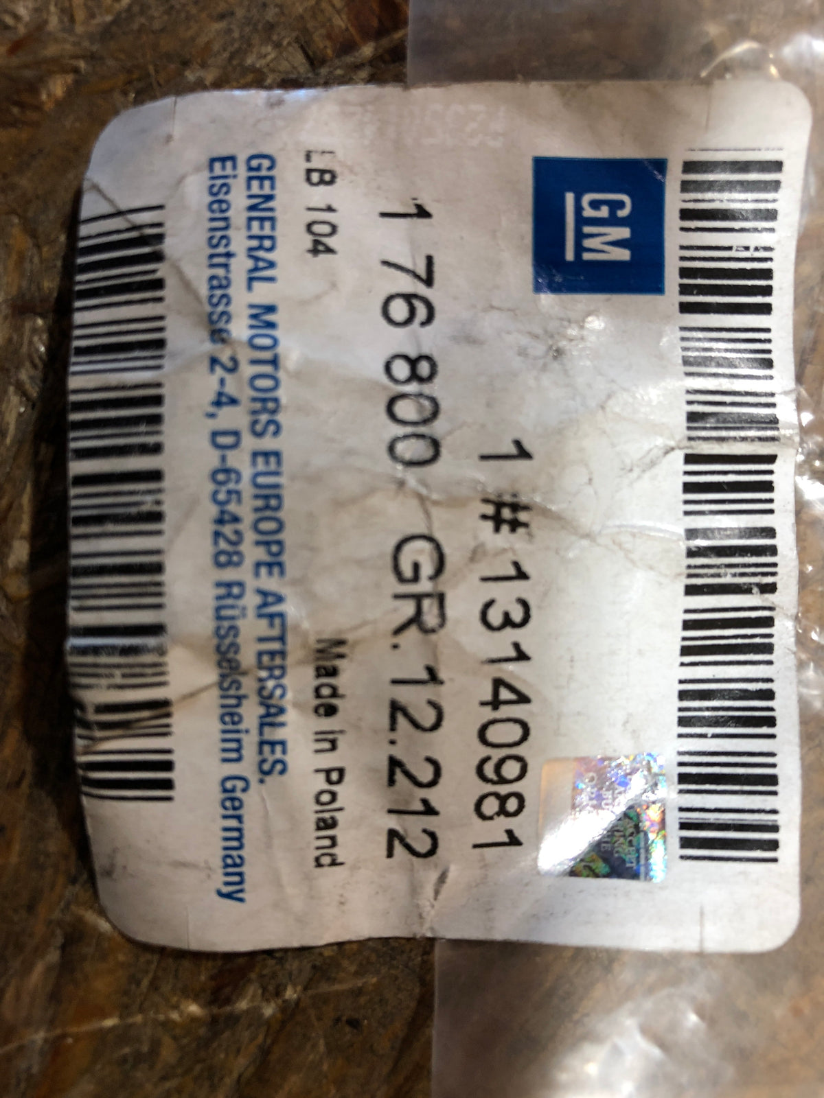 Original GM Opel Vectra C Anschlagpuffer Kofferraumdeckel Neu