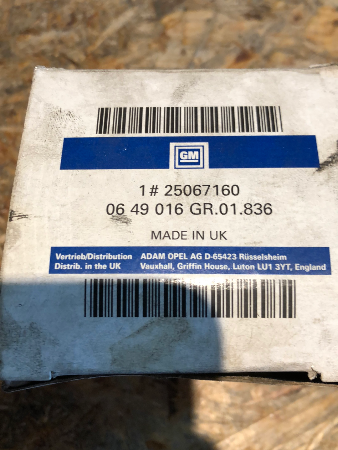 Original GM Opel Vectra B 2.0 2.2 DTL Ölfilter