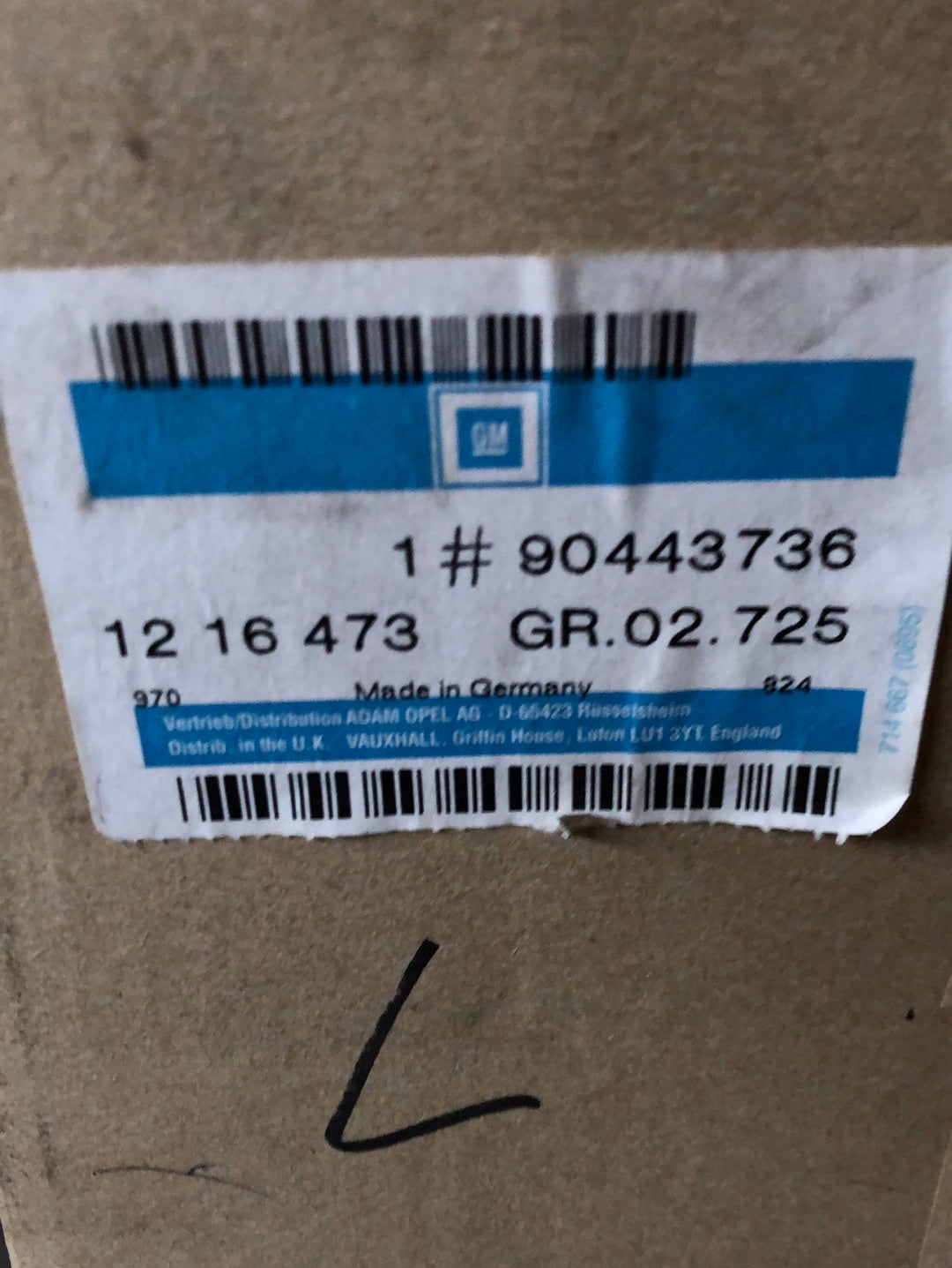 Original GM Opel Vectra A Scheinwerfer links Neu