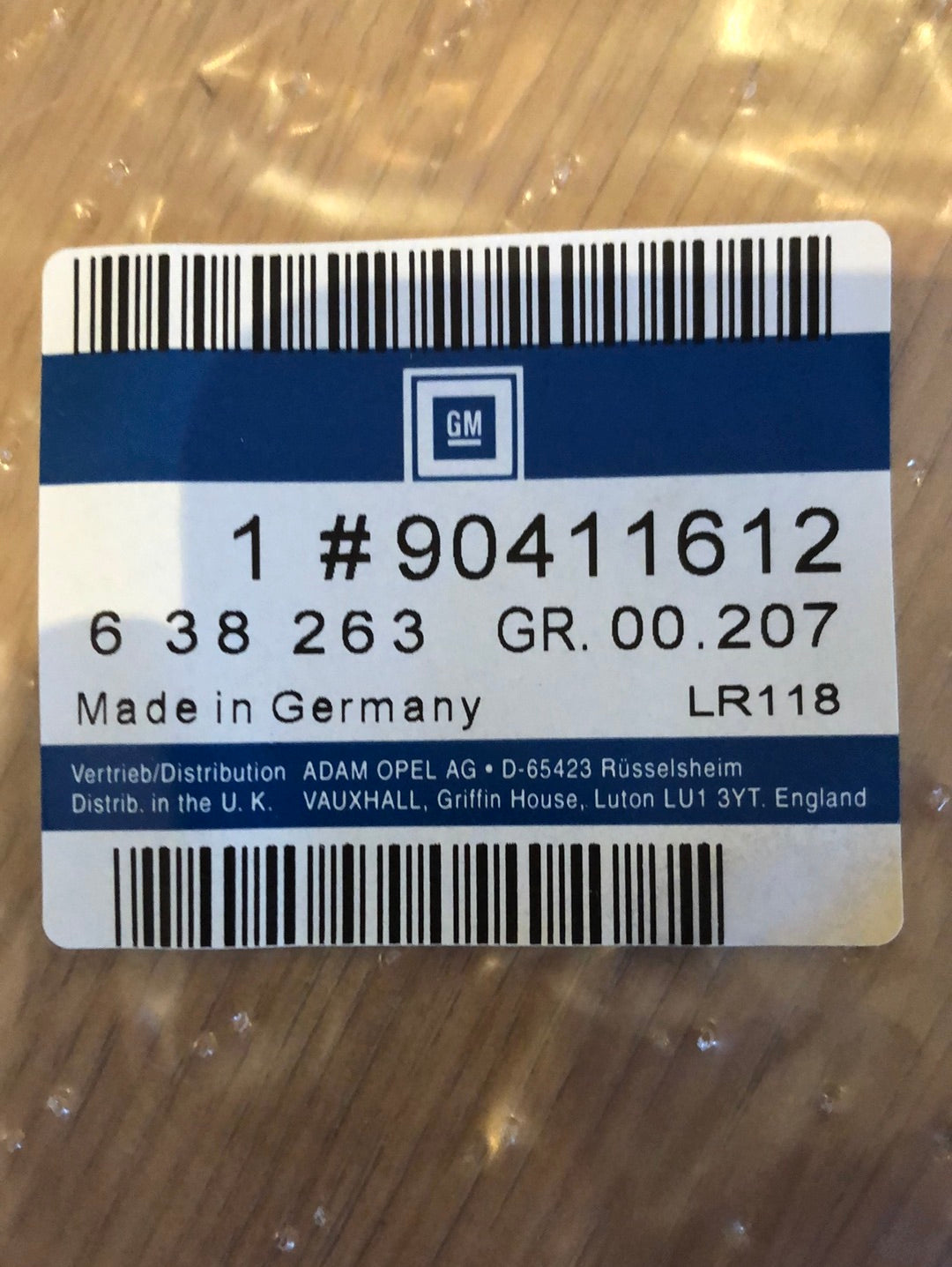 Original GM Opel Astra Vectra Omega 2.0 Dichtung Deckel Neu