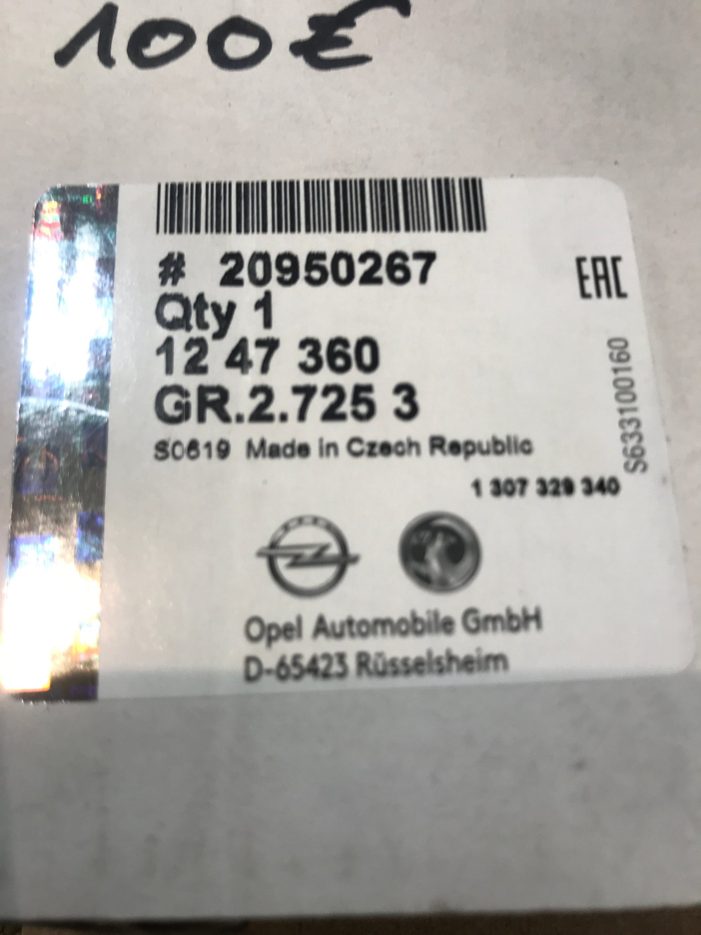 Original Steuergerät Xenon Vorschaltgerät Zafira C NEU