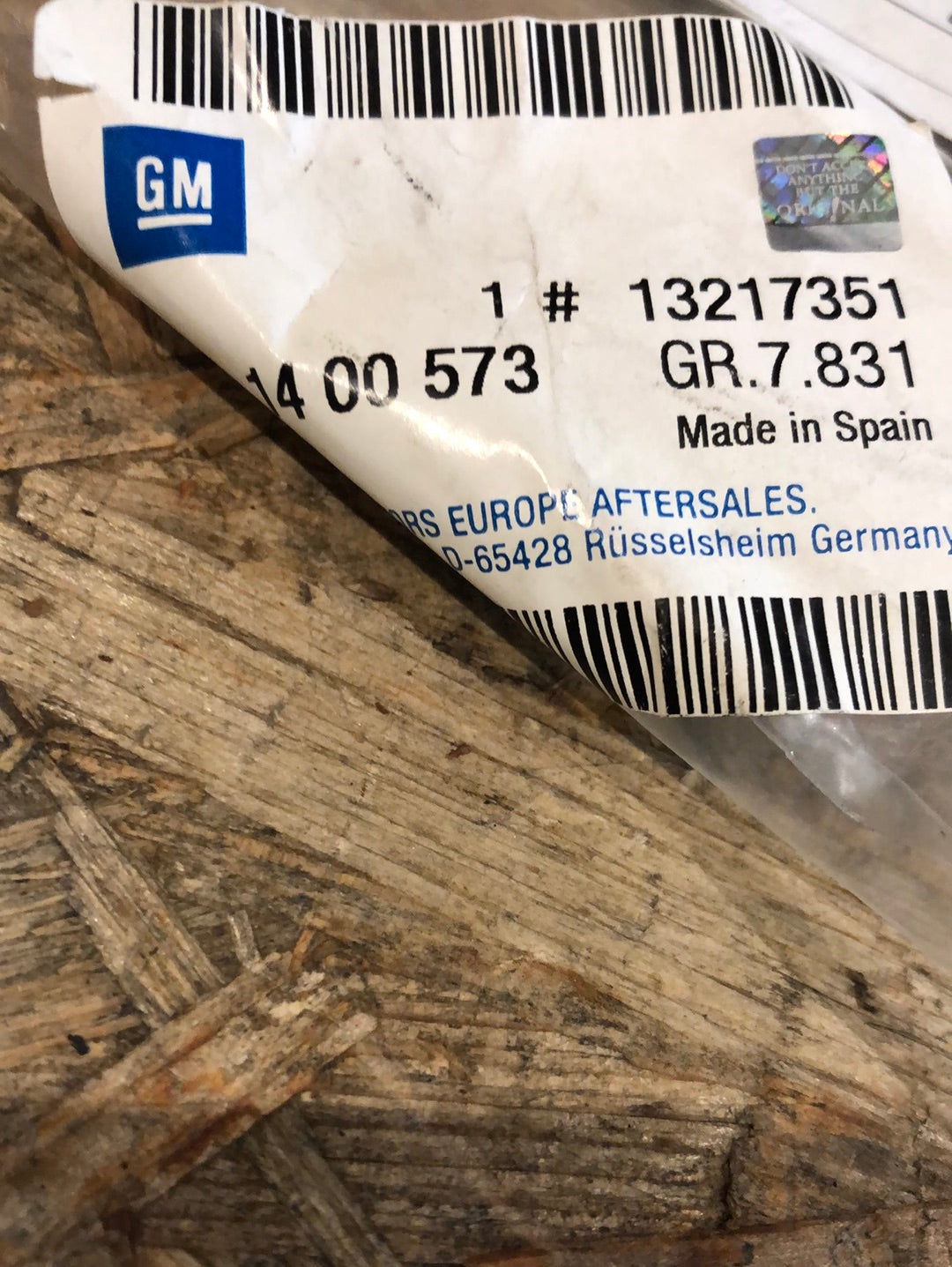 Original GM Opel Meriva A Abdeckung Nebelscheinwerfer links Neu