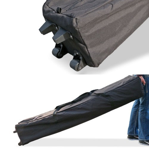 Falt-Pavillon, 3 x 3 m, grün, Profi Ausführung, Material Oxford 420 D, wasserdicht, 4 Seitenwände, Befestigung Seitenwände mit Reißverschluß - Neue Version 2020