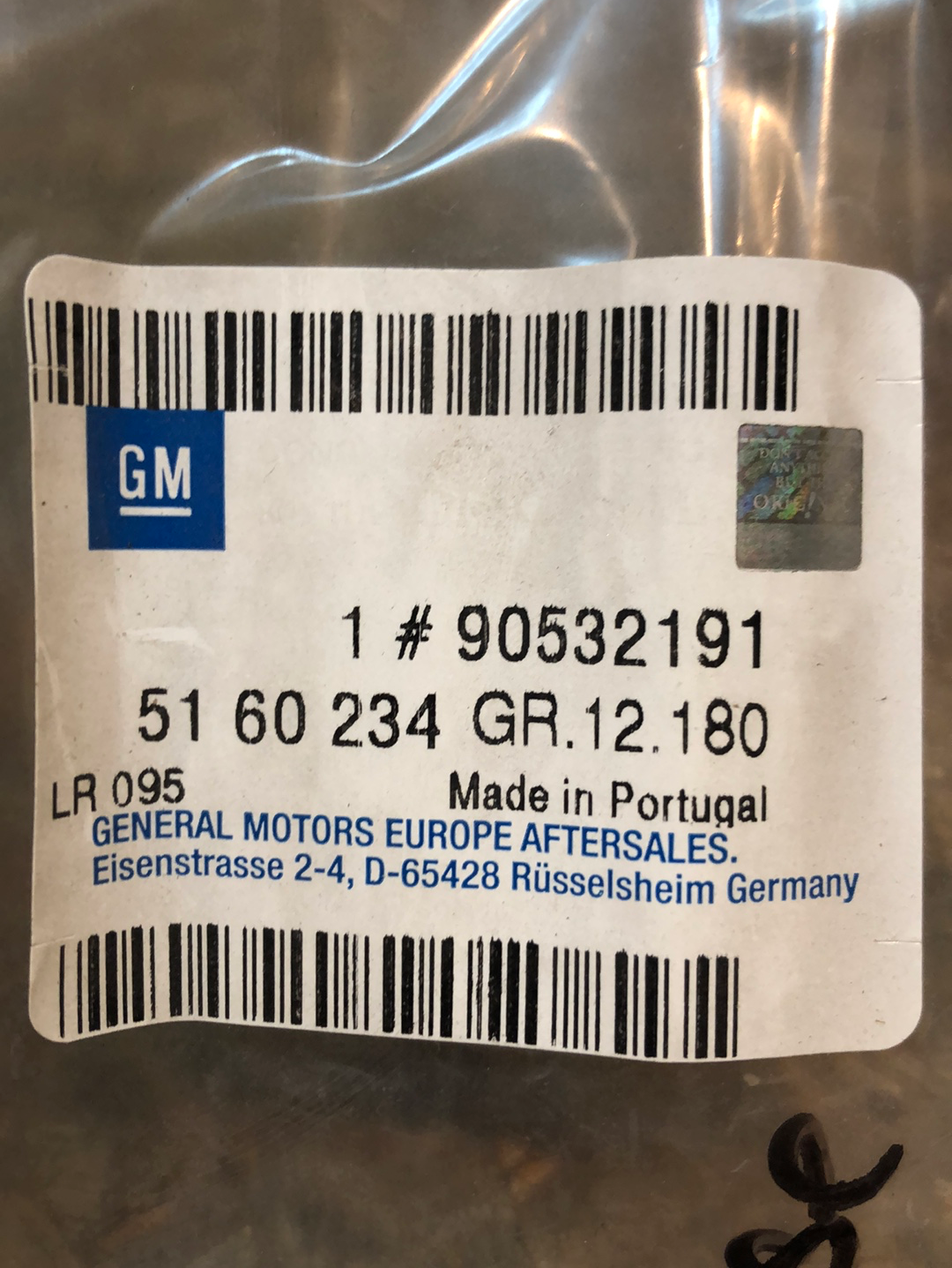 Original GM Opel Corsa B Tigra A Türbremse Hintertüre Neu