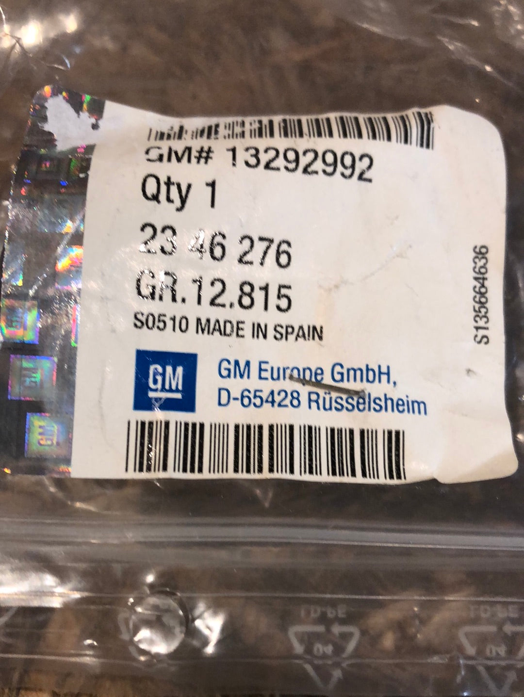 Original GM Opel Meriva B Deckel Einstellhebel Neu