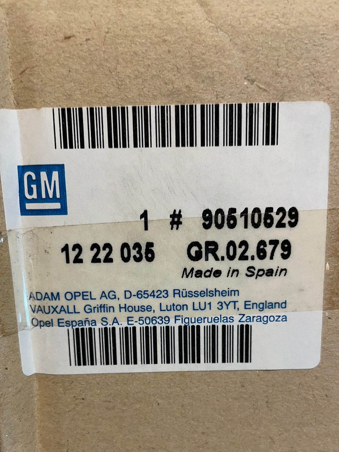 Original GM Opel Tigra A Rückleuchte hinten links Hersteller Valeo Neu