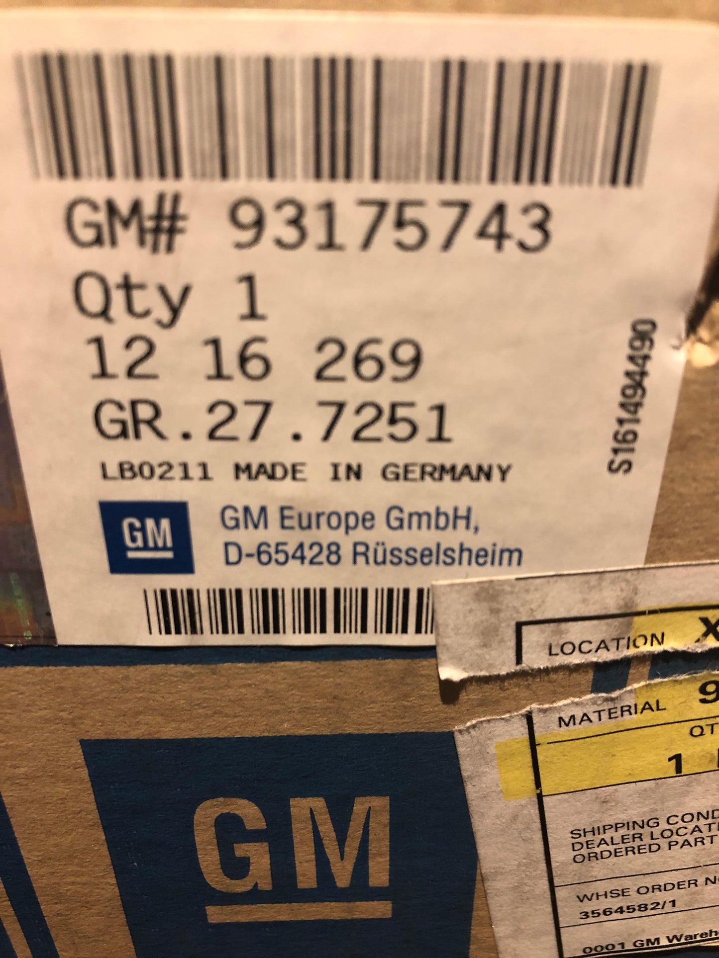 Original Opel Astra G Scheinwerfer links Xenon Neu